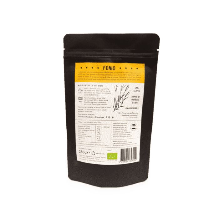 Fonio bio précuit | IBÉMI 250g