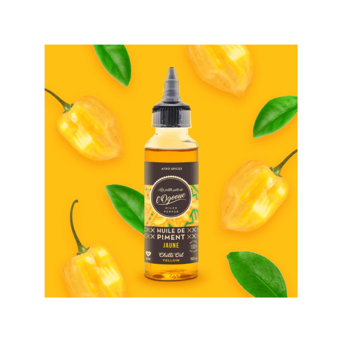 Huile piment jaune | LES PETITS POTS DE L'OGOOUÉ 100ml