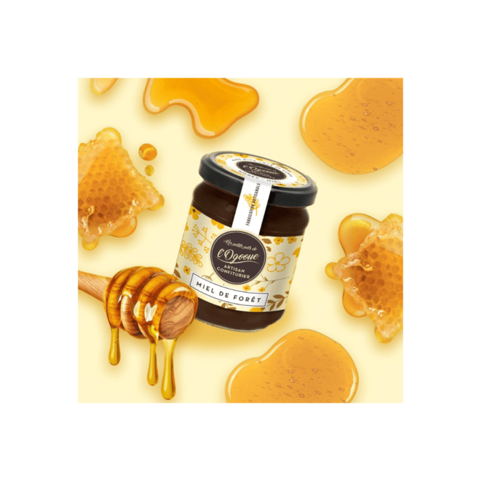 Miel de forêt | LES PETITS POTS DE L'OGOOUÉ 250g Miel de forêt | LES PETITS POTS DE L'OGOOUÉ 250g
