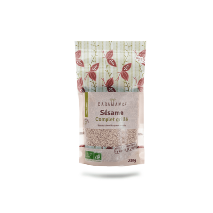 Sésame complet grillé bio | CASAMANCE 250g