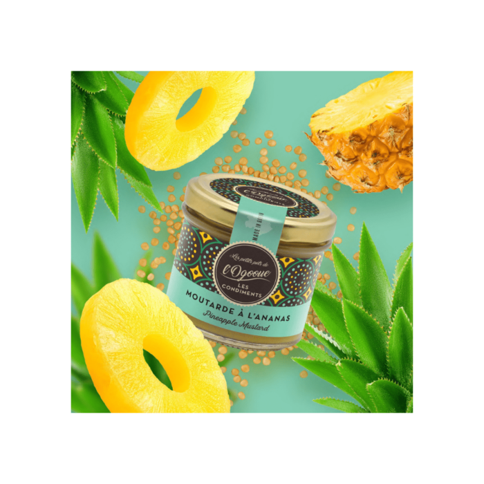 Moutarde à l'ananas | LES PETITS POTS DE L'OGOOUÉ 120g