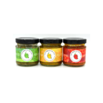 Trio de pâtes de piments bio | LES PIMENTS DE FATI 240g