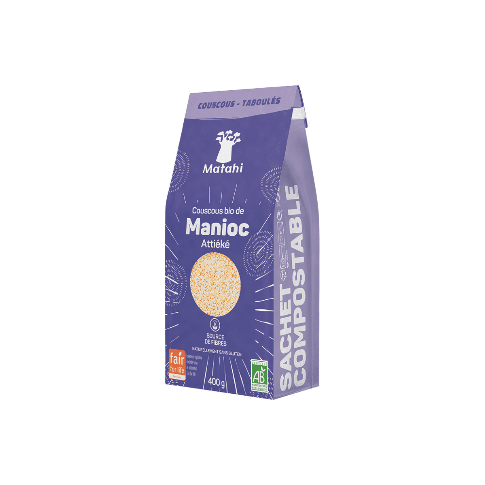 Couscous de manioc bio MATAHI 400g Kodamer