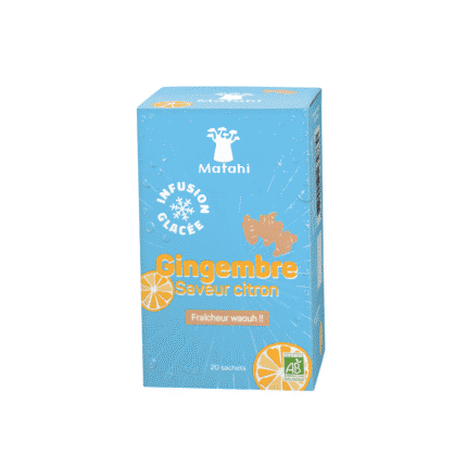 Infusion glacée gingembre bio | MATAHI 40g