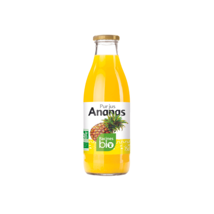 Pur jus ananas gingembre bio | RACINES BIO 75cl
