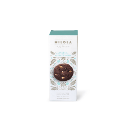 Biscuits double chocolat banane | MILOLA GLUTEN FREE 140g
