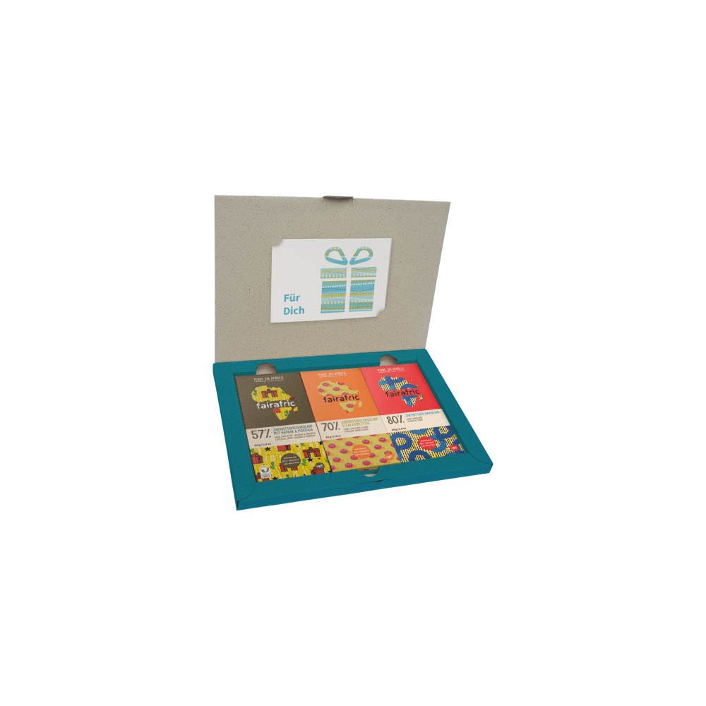 Coffret cadeau chocolat vegan bio | FAIRAFRIC 240g Coffret cadeau chocolat vegan bio | FAIRAFRIC 240g