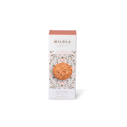 Biscuits framboise citron vert et avoine | MILOLA GLUTEN FREE 140g